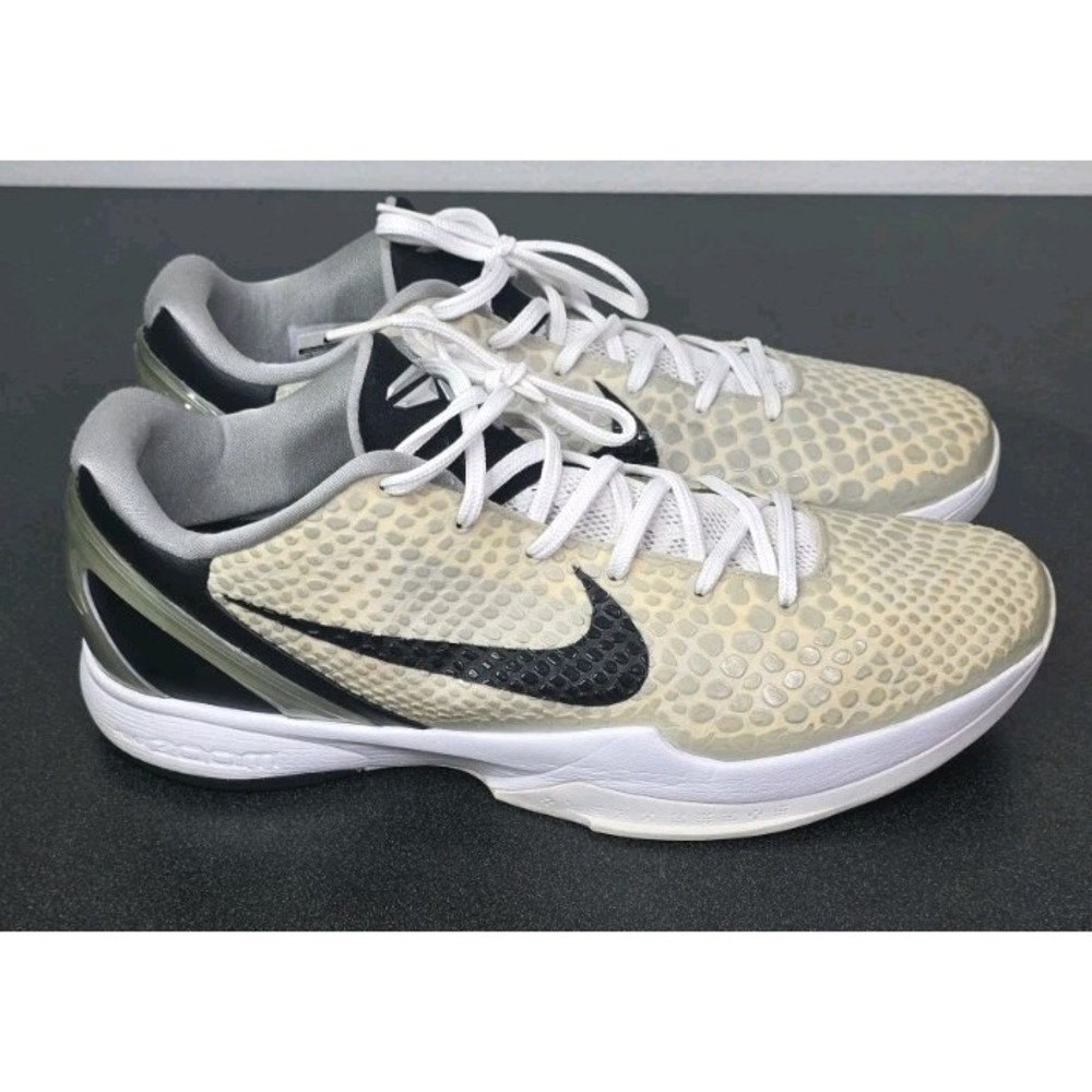 Nike Kobe 6 TB White Black 2011 Men 14‎ Basketball Sneakers EUC